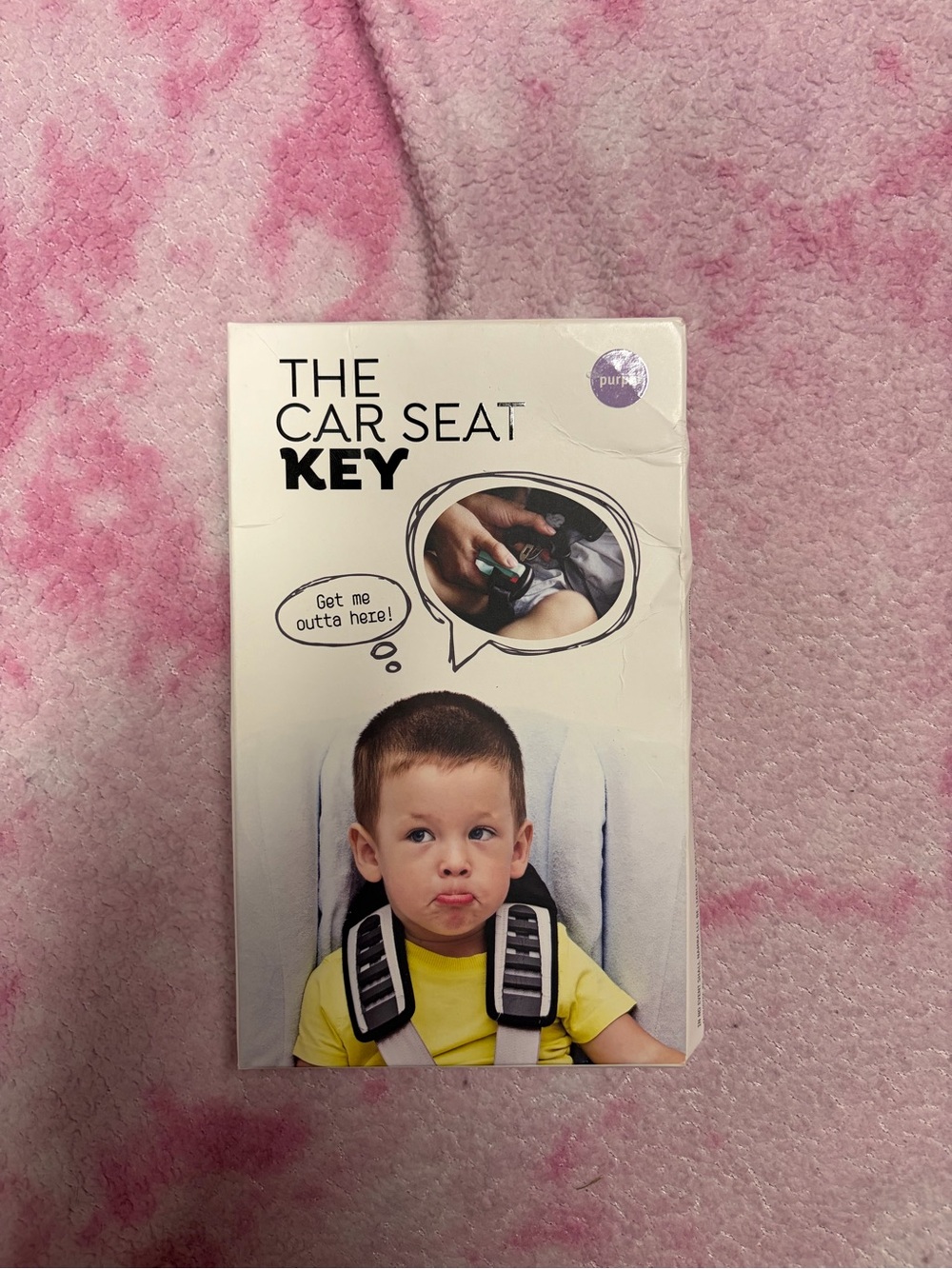 The Car Seat Key - Purple - Brand New - Easy Car Seat Release